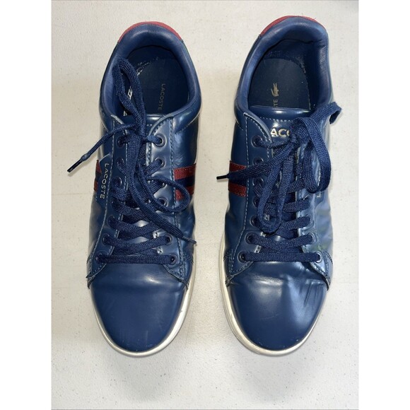 Lacoste CARNAVY EVO 419 3 SMA NAVY / DARK RED Men\'s Size 8.5 main image 7
